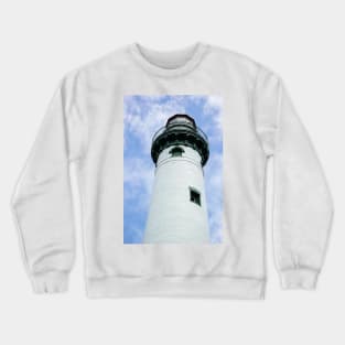 New Presque Isle Lighthouse, Michigan Crewneck Sweatshirt